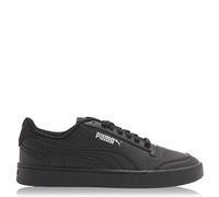PUMA Unisex Kids Shuffle Jr Sneaker, Puma Black Puma Black Puma Silver, 4 UK