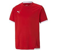 Puma Junior teamLIGA SS Jersey Unisex Kids Red/White Size 116 EU