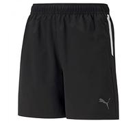 PUMA Unisex Kids teamLIGA Sideline Shorts Jr, Puma Black-puma White, size: 13-14Y