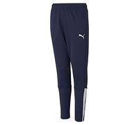 PUMA Unisex Kid's teamLIGA Training Pants Jr, Peacoat White, 116