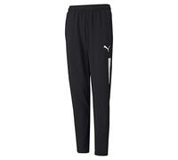 PUMA Unisex Kids Teamliga Training Pro Jr Pants, Puma Black-puma White, 13-14 Years UK