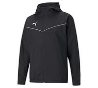 Puma Boys teamRISE All Weather Jacket Puma Black/Puma White 11/12Y