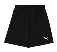 PUMA unisex-child teamRISE Short Jr, Puma Black-puma White ,size:116