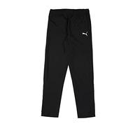 PUMA Unisex Kid's teamRISE Sideline Pants Jr Football Black White, 128