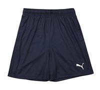 PUMA Unisex Kid's teamRISE Training Shorts Jr Knitted, Peacoat White, 140