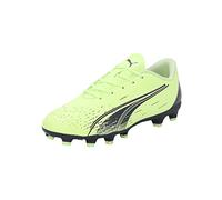 Puma Ultra Play FG/AG Lace-Up Green Synthetic Kids Football Boots 106923 01 (UK )