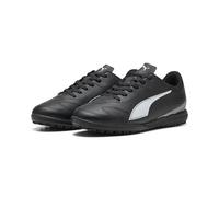 PUMA Vitoria II TT JR Soccer Shoe, Black White, 4.5 UK
