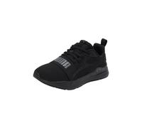 PUMA Wired Run Pure Shoes Youth, Black/Shadow Grey, size 4