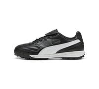 PUMA Unisex King LIGA Turf Football Boots, PUMA Black-PUMA Silver-PUMA White, 12 UK