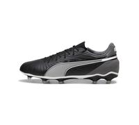 PUMA Unisex Adults King Match FG/AG Soccer Shoe, PUMA Black-PUMA White-Cool Dark Gray, 8.5 UK