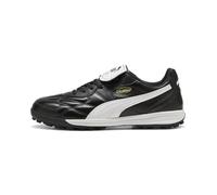 PUMA Unisex King TOP Turf Football Boots, PUMA Black-PUMA White, 4.5 UK