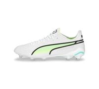 Puma Unisex KING ULTIMATE FG/AG Football Boots - White - Size UK 11