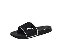 PUMA Unisex Leadcat 2.0 Shower Sandals, Black/White, 8 UK