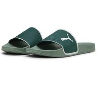 PUMA Unisex Leadcat 2.0 Shower Slide Sandal, Dark Myrtle-Warm White-Green Moon, 5 UK