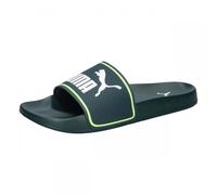 PUMA Unisex Leadcat 2.0 Slide Sandal, Green Terrain White-Fizzy Light, 10 UK