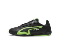 PUMA Unisex MAPF1 Tune CAT Sneaker, Black-Fizzy Green, 9.5 UK