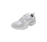 PUMA Unisex Milenio Tech Suede Athletic Shoes, Gray, 9 UK