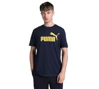 PUMA Unisex No. 1 Logo (S) Tees, New Navy, XL EU