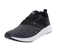PUMA Unisex Nrgy Comet Running Shoes, Black White 001, 12 UK