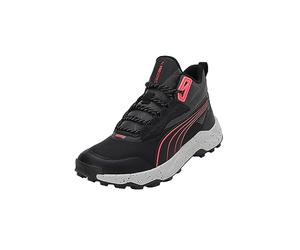 PUMA Unisex OBSTRUCT PRO MID Road Running Shoe, Black-Cool Dark Gray-FIRE Orchid, 8 UK