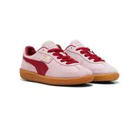 Puma Unisex Palermo Leather Rose/Dark Crimson Trainers - Pink - Size UK 12
