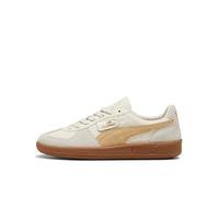 Puma Unisex Palermo Leather Trainers, Alpine Snow-Desert Dust-Gum, Size 10, Women Alpine Snow-Desert Dust-Gum