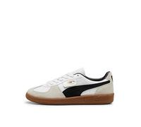 Puma Palermo Leather White/Black Trainers UK 9