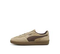 Puma Unisex Palermo Tongue Trainers, Brown, Size 3, Women Brown