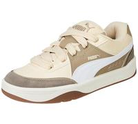 PUMA Unisex Park Lifestyle SK8 Sneaker, Canvas White-ICE Coffee, 5.5 UK