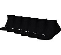 PUMA Plain Quarter, Black, 47-49 (Pack of 5)