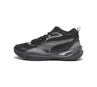 Puma Unisex Playmaker Pro Trophies Basketball Shoes - Grey Rubber - Size UK 8.5
