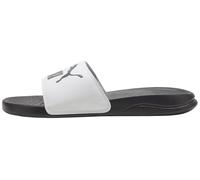 PUMA Unisex Popcat 20 H Slide Sandal, White-Dark Coal, 5 UK