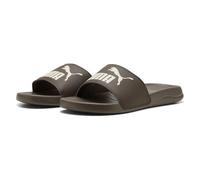 PUMA Unisex Popcat 20 Slide Sandal, Flat Bronze-Alpine Snow, 4 UK