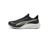 PUMA Unisex Pounce LITE PTX Road Running Shoe, Black Silver-Apple Spritz, 3.5 UK