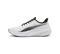 PUMA Unisex Pounce Lite Road Running Shoe, Puma White Puma Black, 12 UK