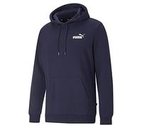 PUMA Unisex Puma Mens ESS Hoodie, White, One Size UK
