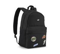 PUMA Unisex Puma Phase Patch Backpack Accessories, Puma Black, X, Accessories