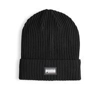 PUMA Unisex Puma Ribbed Classic Beanie, White, One Size UK