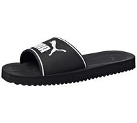 PUMA Unisex PURECAT 2.0 Slide Sandal, Black White, 11 UK