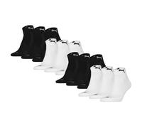 Puma Unisex Quarter Socks, 12 Pack - Cushioned Quarter 12P, Logo, Solid Color...