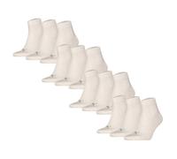 Puma Unisex Quarter Socks, 12 Pack - Quarter Plain 12P, Logo, Solid Color