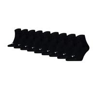 Puma Unisex Quarter Socks, 9 Pack - Quarter Plain ECOM 9P, Logo, Solid Color...