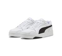 PUMA Unisex RBD Break Low Sneaker, White Black, 10.5 UK