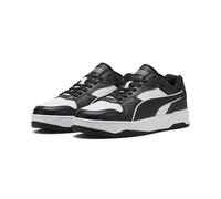PUMA Unisex RBD Break Low Sneaker, White Black Black, 8 UK