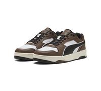 PUMA Unisex RBD Break Low Sneaker, White Black-Flat Bronze, 6 UK