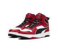 PUMA Unisex RBD Break MID Sneaker, White Black-for All TIME RED, 5.5 UK
