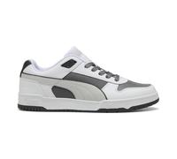 PUMA Unisex RBD Game Low Sneaker, Cool Dark Gray-Flat Dark Gray White, 9.5 UK