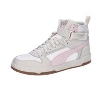 PUMA Unisex Rbd Game Sneaker, Alpine Snow-Island Pink-Frosted Ivory, 11 UK
