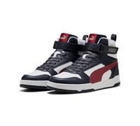 PUMA Unisex RBD Game Sneaker, New Navy-Dark Crimson White, 7 UK