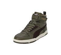 PUMA Unisex RBD Game WTR Sneaker, DEEP Olive-Dark Chocolate Team Gold, 9.5 UK